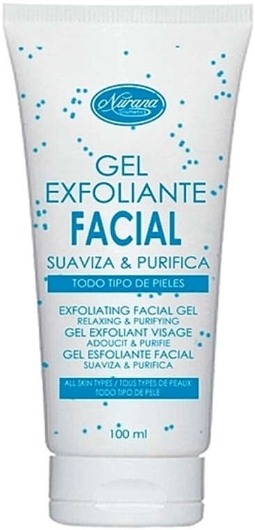 フェイス クレンジング ジェル - Nurana Facial Exfoliating Gel — photo N1