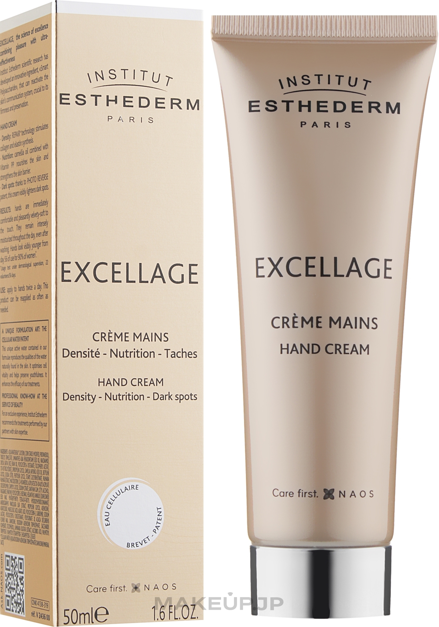 Hand Cream - Esthederm Excellage Hand Cream — photo 50 ml