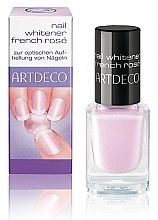 Fragrances, Perfumes, Cosmetics Optical Illumination Pink Nail Polish - Artdeco Nail Whitener French Rose (tester)