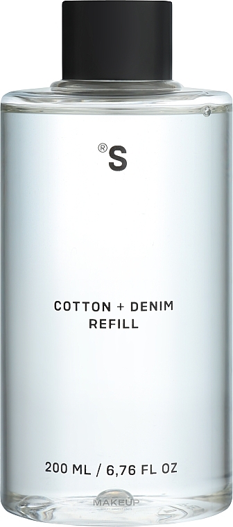 Cotton + Denim Diffuser Cartridge - Sister's Aroma Cotton + Denim Refill — photo N1