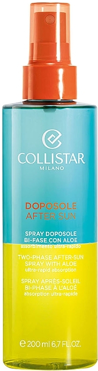 Moisturizing Spray - Collistar Two-Phase After-Sun Spray with Aloe — photo N1