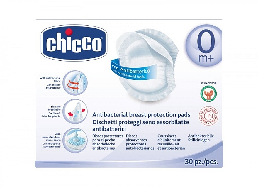 Absorbent Breast Pads - Chicco — photo N1