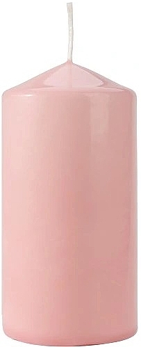 Cylindrical Candle 60x120 mm, pink - Bispol — photo N1