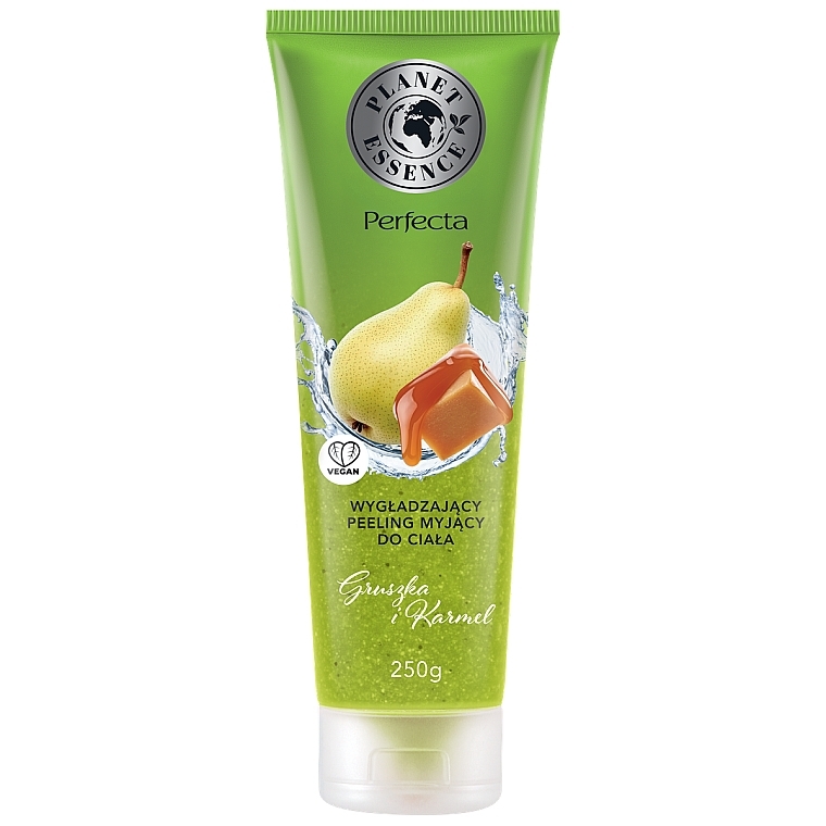 Pear & Caramel Body Peeling Gel - Perfecta Planet Essence — photo N1