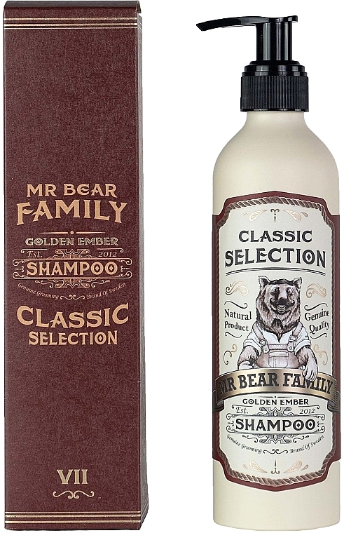 Shampoo - Mr. Bear Family Golden Ember Shampoo — photo N1