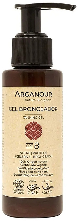 Self-Tanning Gel SPF8 - Arganour Tanning Gel SPF8 — photo N1