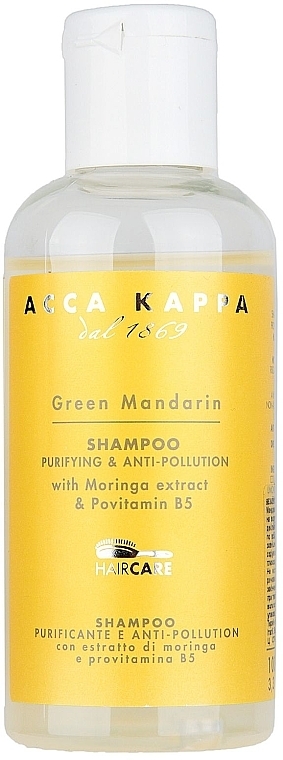 Natural Hair Shampoo - Acca Kappa Green Mandarin Purifying Shampoo — photo N3