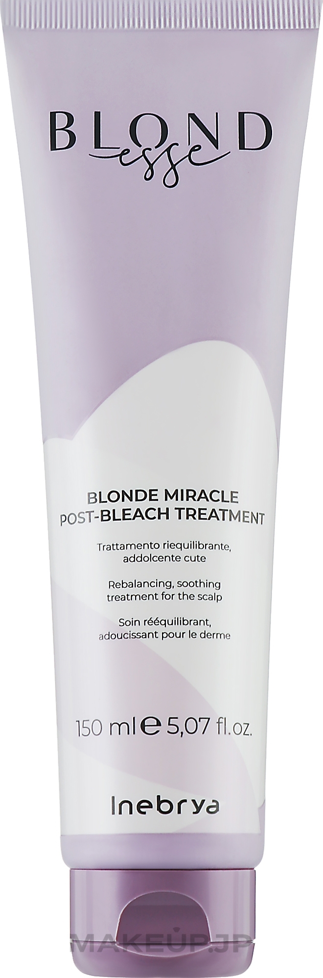 Hair Mask "Post-Bleach Treatment" - Inebrya Blondesse Blonde Miracle Post-Bleach Treatment — photo 150 ml