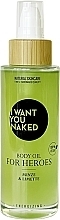 Mint & Lime Body Oil - I Want You Naked For Heroes Body Oil — photo N2