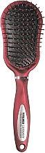 Massage Hair Brush, red - Titania Salon Professional — photo N1