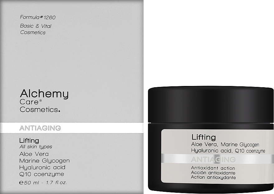 Anti-Aging Lifting Face Cream - Alchemy Care Cosmetics Antiaging Lifting All Types Skin — photo N2