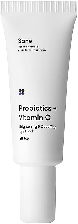 Liquid Eye Patch - Sane Probiotics + Vitamin C Brightening & Depuffing Eye Patch — photo N1