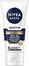 Fragrances, Perfumes, Cosmetics Cream Gel for Sensitive Skin and Stubble - NIVEA MEN