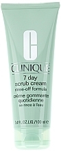 Fragrances, Perfumes, Cosmetics Enhanced Exfoliation Scrub - Clinique 7 Day Scrub Cream Rinse-Off Formula (tester)