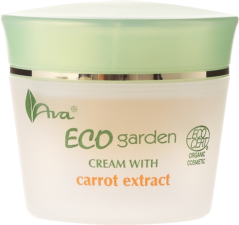 Cream with Carrot Extract 30+ - Ava Laboratorium Eco Garden Certified Organic Cream With Carrot — photo N2