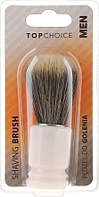 Shaving Brush 30321, white - Top Choice — photo N1