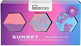 Fragrances, Perfumes, Cosmetics Cocktail, Sunset, Mango & Coconut Bath Bombs - IDC Institute Bath Bombs