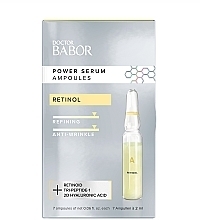 Retinol Ampoules - Doctor Babor Power Serum Ampoules Retinol — photo N3