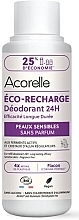 Fragrances, Perfumes, Cosmetics Unscented Roll-on Deodorant for Sensitive Skin - Acorelle Deodorant Roll On 24H Sensitive Skins Eco-refill (refill)