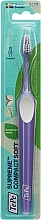 Toothbrush Supreme Compact Soft, soft, purple - TePe Comfort Toothbrush — photo N1
