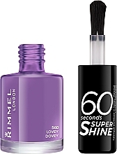 Nail Polish - Rimmel 60 Seconds Super Shine — photo N2