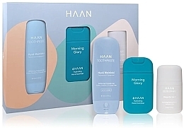 Fragrances, Perfumes, Cosmetics Set - HAAN Daily rescue pack Serenity (h/sp/30ml + des/40ml + toothp/55ml)