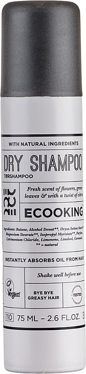 Dry Shampoo - Ecooking Dry Shampoo (mini size) — photo N1