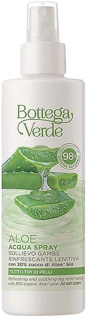 Refreshing & Soothing Foot Spray - Bottega Verde Aloe Aqua Spray — photo N1