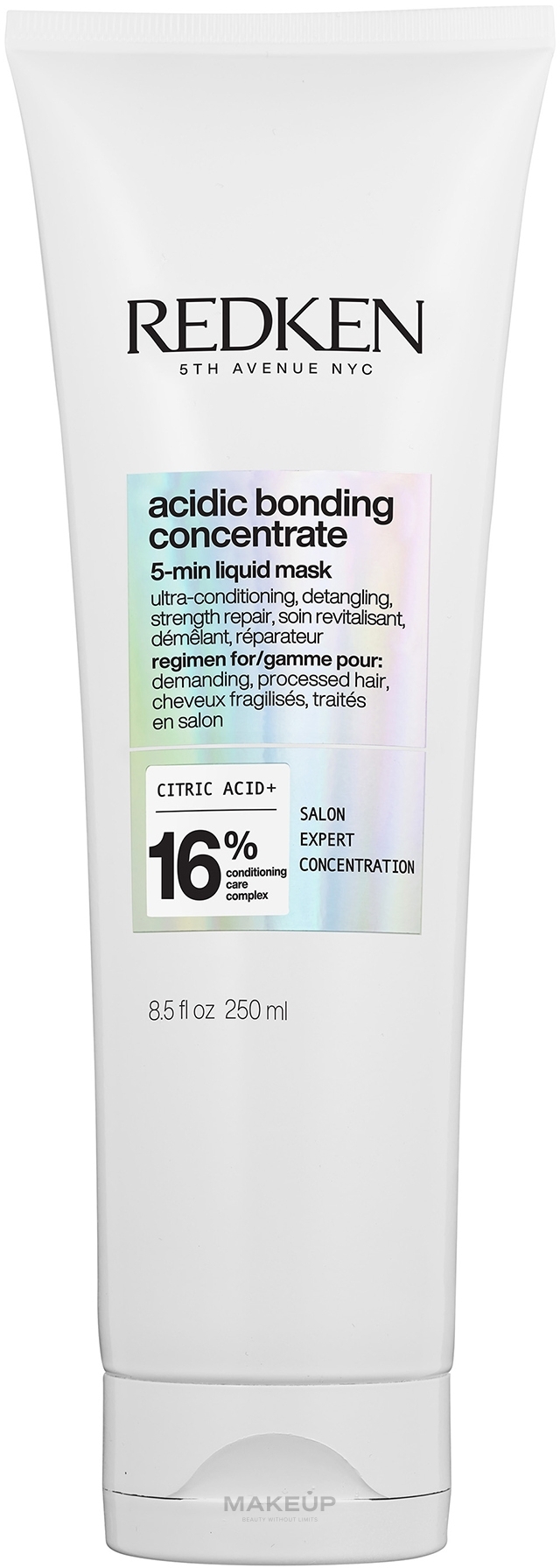 Intensive Nourishing Hair Mask - Redken Acidic Bonding Concentrate 5-Min Liquid Mask — photo 250 ml