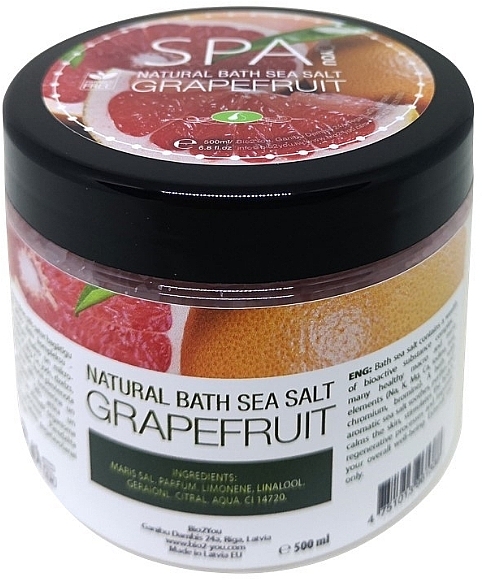Grapefruit Bath Salt - Bio2You Bath Salt — photo N2