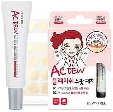 Fragrances, Perfumes, Cosmetics Set - Dewytree AC Dew Blemish Spot Patch Set (patch/48pcs + clean balm/7ml)