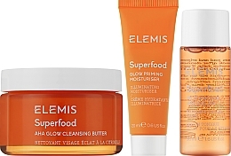 Set - Elemis Superfood Skincare The Glow-Getters Triology (f/oil/90g + f/cr/20ml + f/toner/50ml) — photo N2