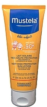 Fragrances, Perfumes, Cosmetics Face & Body Sunscreen Milk - Mustela Baby Very High Protection Sun Lotion SPF 50+