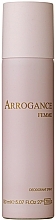 Fragrances, Perfumes, Cosmetics Arrogance Femme - Deodorant