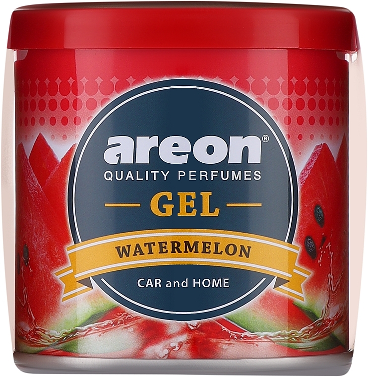 Watermelon Scented Candle - Areon Gel Can Watermelon — photo N1