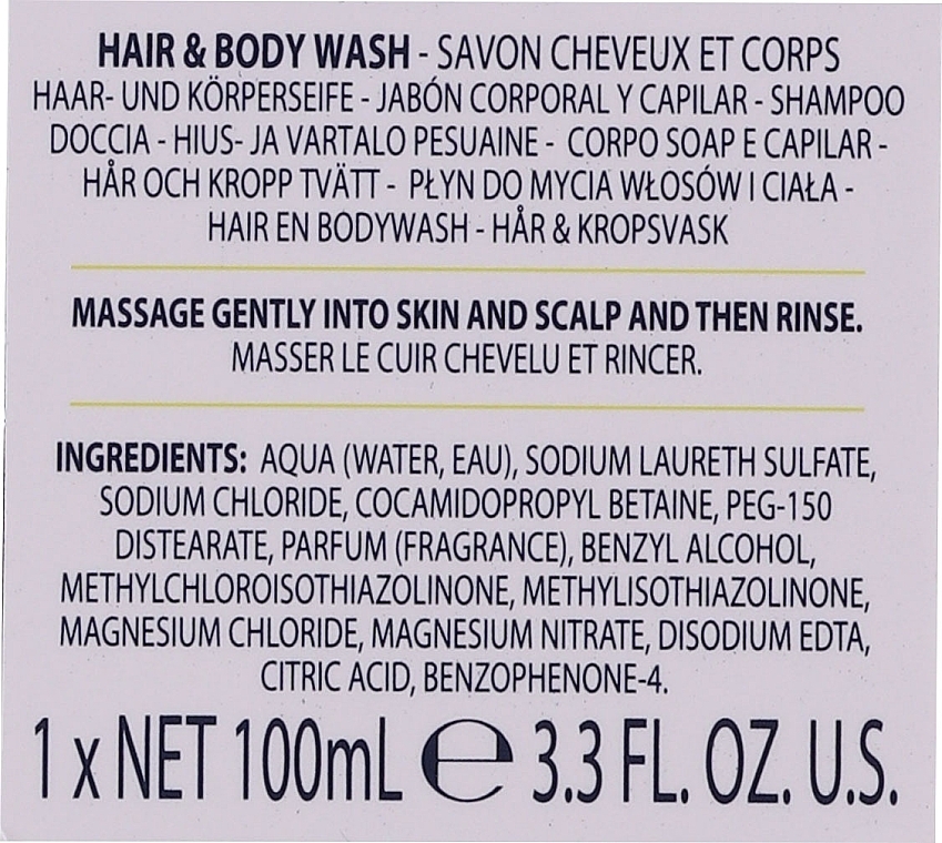 Set - Baylis & Harding Men's Citrus Lime & Mint Bag (hair/body/wash/100ml + face/wash/100ml + a/sh/balm/100ml + acc) — photo N3