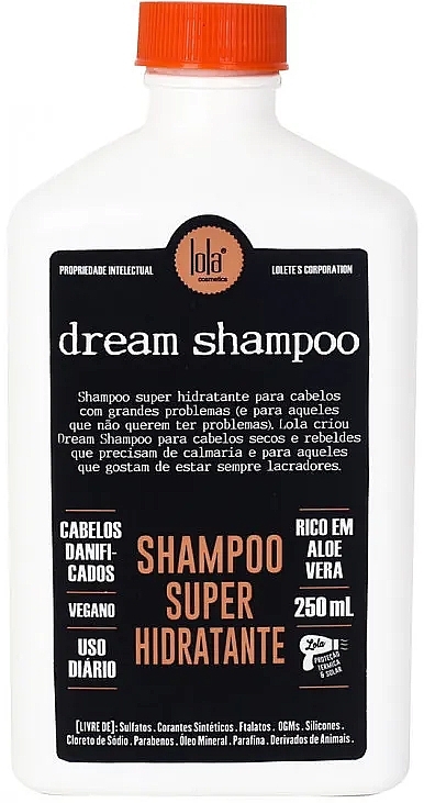 Moisturizing Shampoo for Dry & Unruly Hair - Lola Cosmetics Dream Shampoo — photo N1