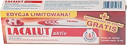 Fragrances, Perfumes, Cosmetics Toothpaste + Toothbrush Set - Lacalut Activ Paradontosis