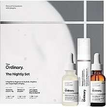 Fragrances, Perfumes, Cosmetics Set - The Ordinary The Nightly Set (f/ser/30ml+f/emulsion/15ml+f/oil/30ml)