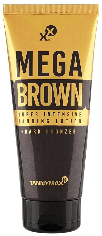 Bronzing Tanning Lotion - Tannymaxx Mega Brown Super Intensive Tanning Lotion + Dark Bronzer — photo N1