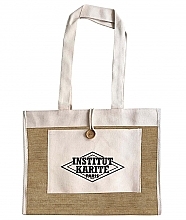 Fragrances, Perfumes, Cosmetics Jute Bag - Institut Karite Jute Bag