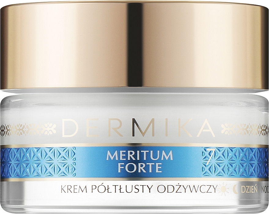 Nourishing Face Cream for Dry & Extra Sensitive Skin - Dermika Meritum Forte — photo N3