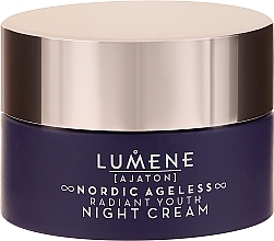 Intensive Night Face Cream - Lumene Nordic Ageless [Ajaton] Radiant Youth Night Cream — photo N2