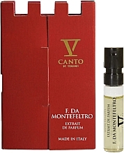 Fragrances, Perfumes, Cosmetics V Canto F. Da Montefeltro - Perfume (sample)