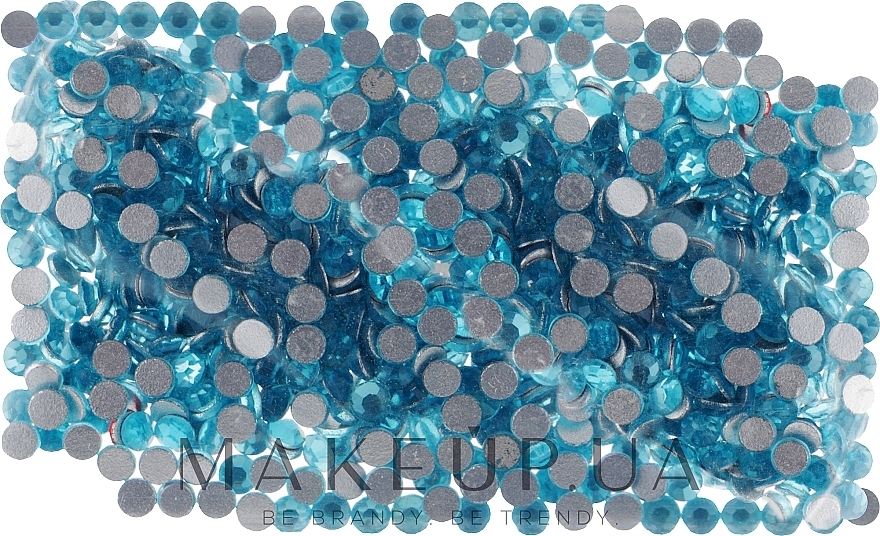 Decorative Nail Crystals 'Aque Bohemica', size SS 04, 500 pcs. - Kodi Professional — photo N1