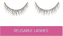 False Lashes "Natural XXX", FR 125 - Silver Style Eyelashes — photo N1