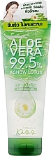 Fragrances, Perfumes, Cosmetics Soothing Face & Body Gel with Aloe Vera & Snow Lotus Extract - Kiss of Beauty Aloe Vera 99.5% & Snow Lotus Soothing Gel