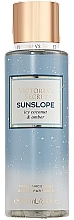 Perfumed Body Mist - Victoria's Secret Sunslope Icy Coconut & Amber Fragrance Mist — photo N1