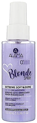 Colored and Light Hair Spray - Alama No Yellow Blonde Spray — photo N1