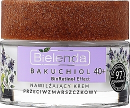 Fragrances, Perfumes, Cosmetics Moisturizing Anti-Wrinkle Cream 40+ - Bielenda Bakuchiol BioRetinol Efect 40+